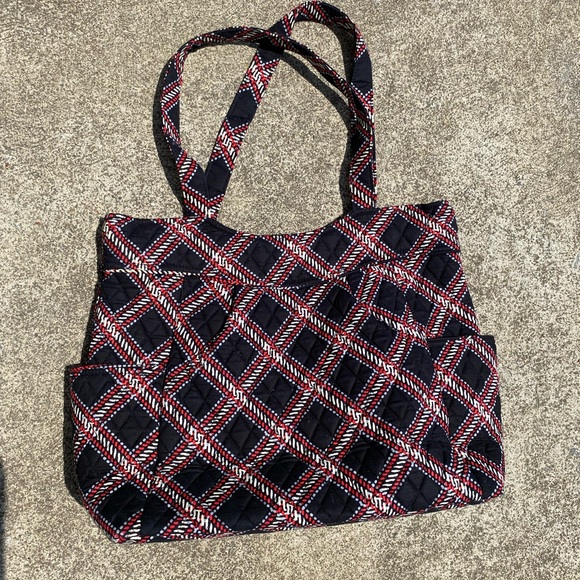 Vera Bradley Handbags - Vera Bradley Plaid Pleated Tote